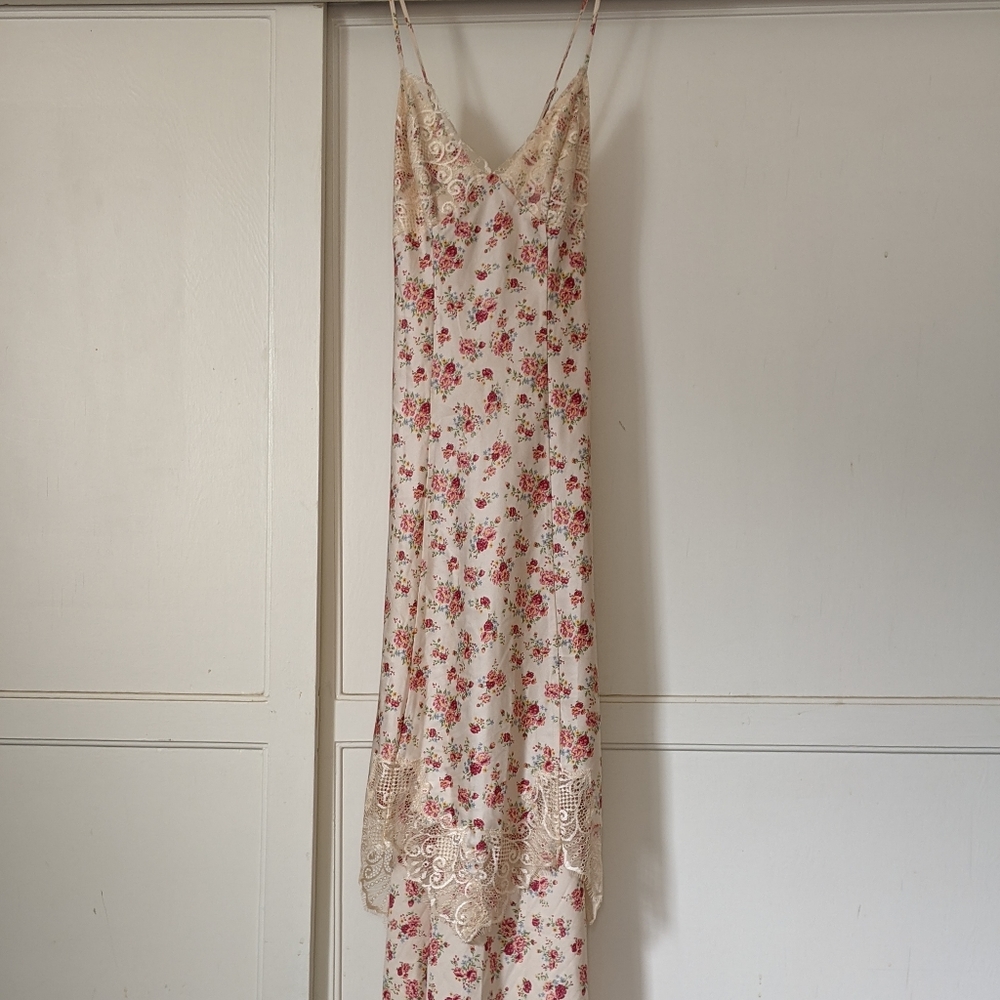 High/low slip dress